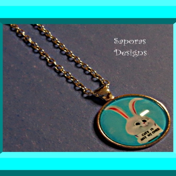 Saporas Designs Other - Secret Life Of Pets Snowball Inspired Necklace